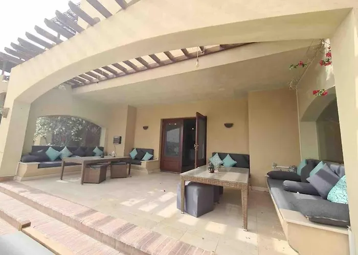 Sabina - A Luxurious Fully Furnished Ground Floor 2bd In El Gouna-red Sea Apartment