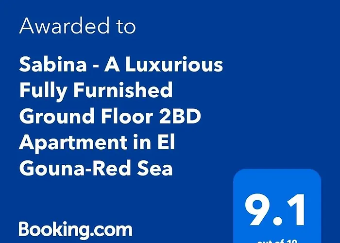Sabina - A Luxurious Fully Furnished Ground Floor 2bd In El Gouna-red Sea * Hurghada